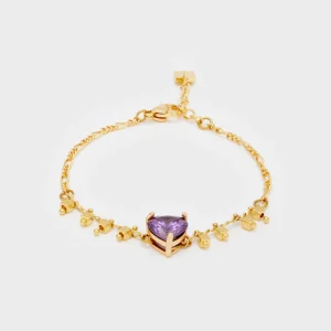 BRACCIALE CUORE CON ZIRCONE