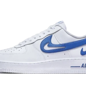 Nike Air Force 1 Low '07 FM Cut Out Swoosh White Game Royal