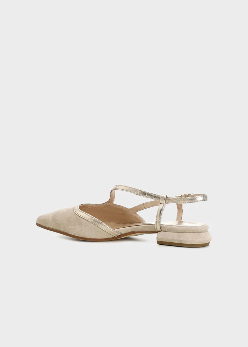 Ballerine in camoscio - immagine 3