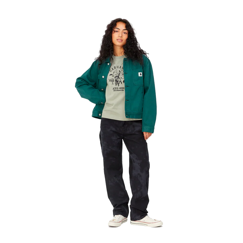 W' Pierce Chromo Pant Straight Black Chromo - immagine 4