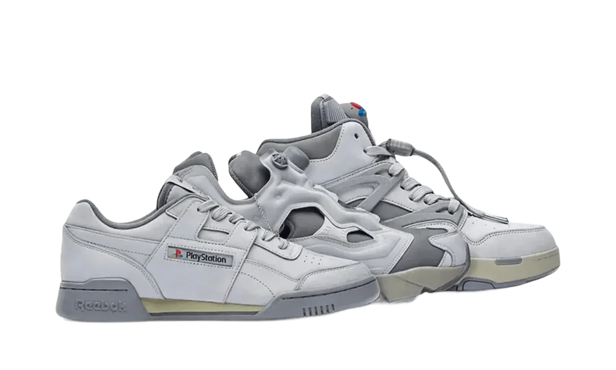 Workout Plus, Reebok Pump Omni Zone II & Reebok Instapump Fury 94 PlayStation 30th Anniversary Stacking Box - immagine 3