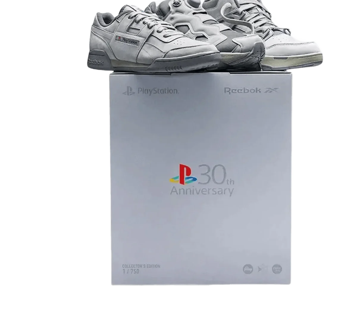 Workout Plus, Reebok Pump Omni Zone II & Reebok Instapump Fury 94 PlayStation 30th Anniversary Stacking Box - immagine 4