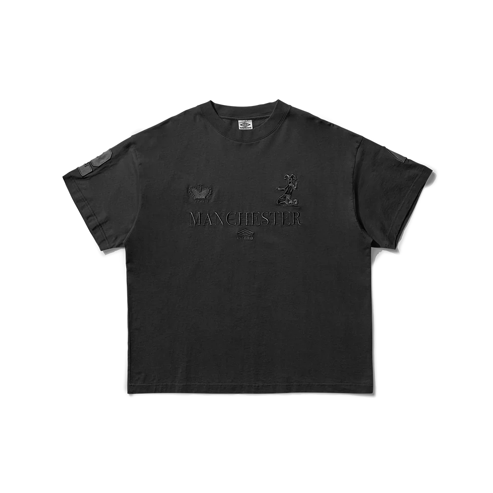 Umbro Manc T-shirt - Washed Black - immagine 2
