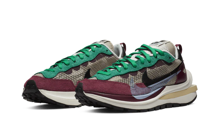 Nike Vaporwaffle Sacai Villain Red Neptune Green - immagine 3