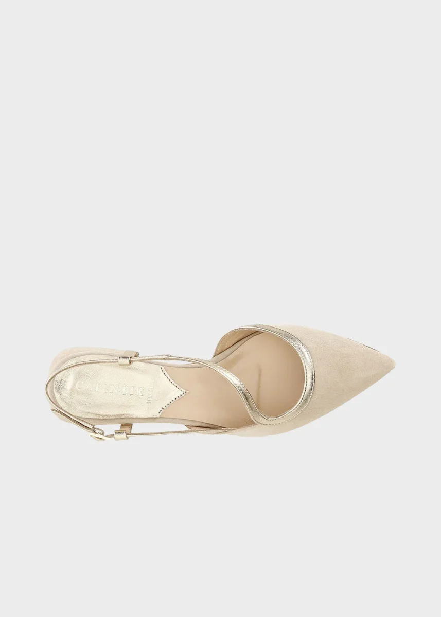 Ballerine in camoscio - immagine 4